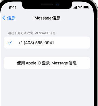 清苑apple维修iPhone上无法正常发送iMessage信息