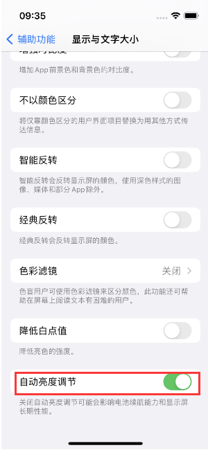 清苑苹果15维修店分享iPhone 15 Pro系列屏幕亮度 