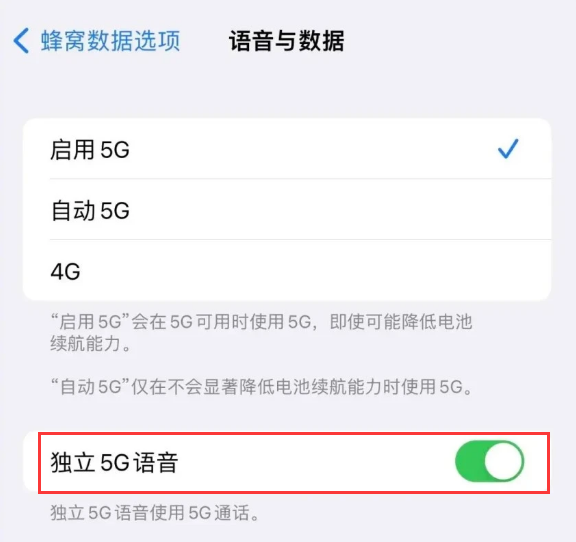 清苑苹果14维修分享iPhone 14 Pro如何开启VoNR 