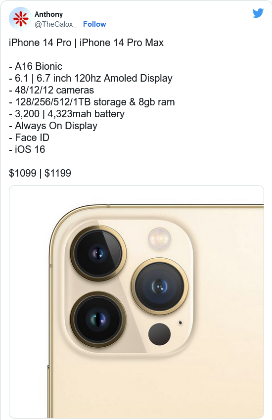 清苑苹果14维修分享iPhone 14全系涨价 