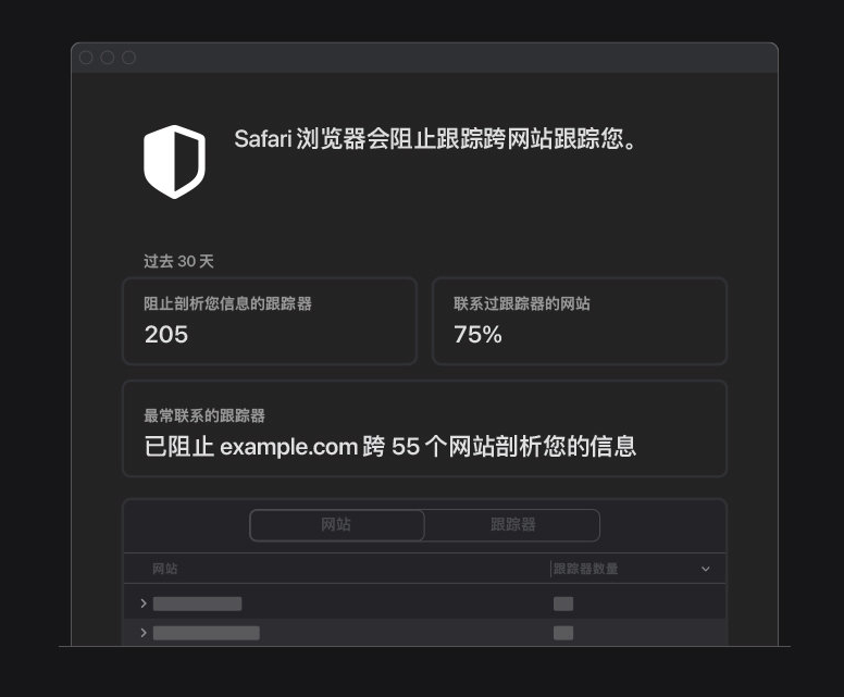清苑苹果手机维修分享如何在 Safari 浏览器中查看和打开隐私报告 