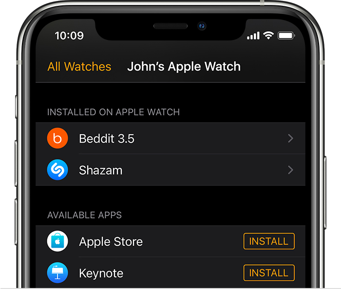 清苑苹果手机维修分享如何在 Apple Watch 上下载应用 